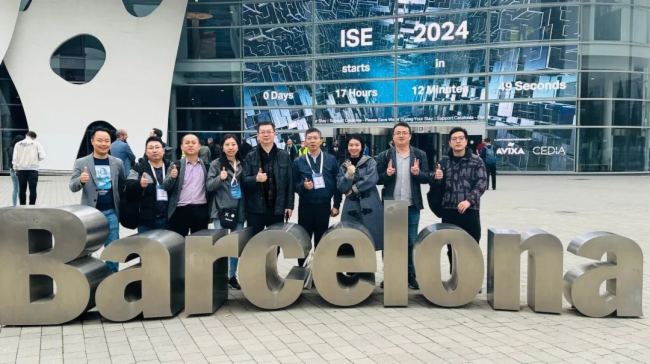 开年首秀 | 金年汇显示璀璨亮相 ISE2024